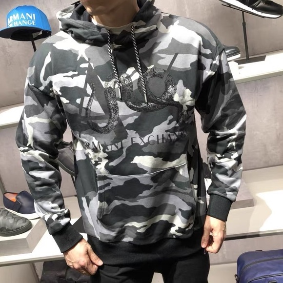 **NWT ** Armani Exchange men's sweatshirt L - Picture 1 of 14